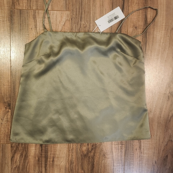 NWT Reformation Sonya Satin Top - Picture 5 of 5